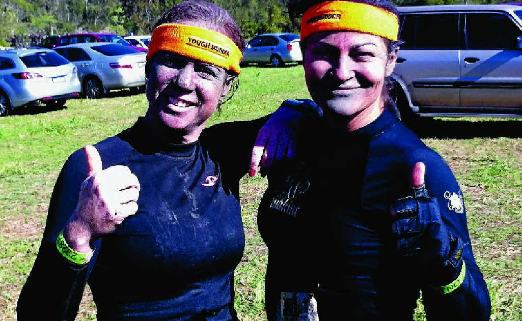 Fraser Coast women Jeanette Maynes and Michelle Tayler completed the Tough Mudder event held in Sydney on September 23. Fraser Coast women Jeanette Maynes and Michelle Tayler completed the Tough Mudder event held in Sydney on September 23.